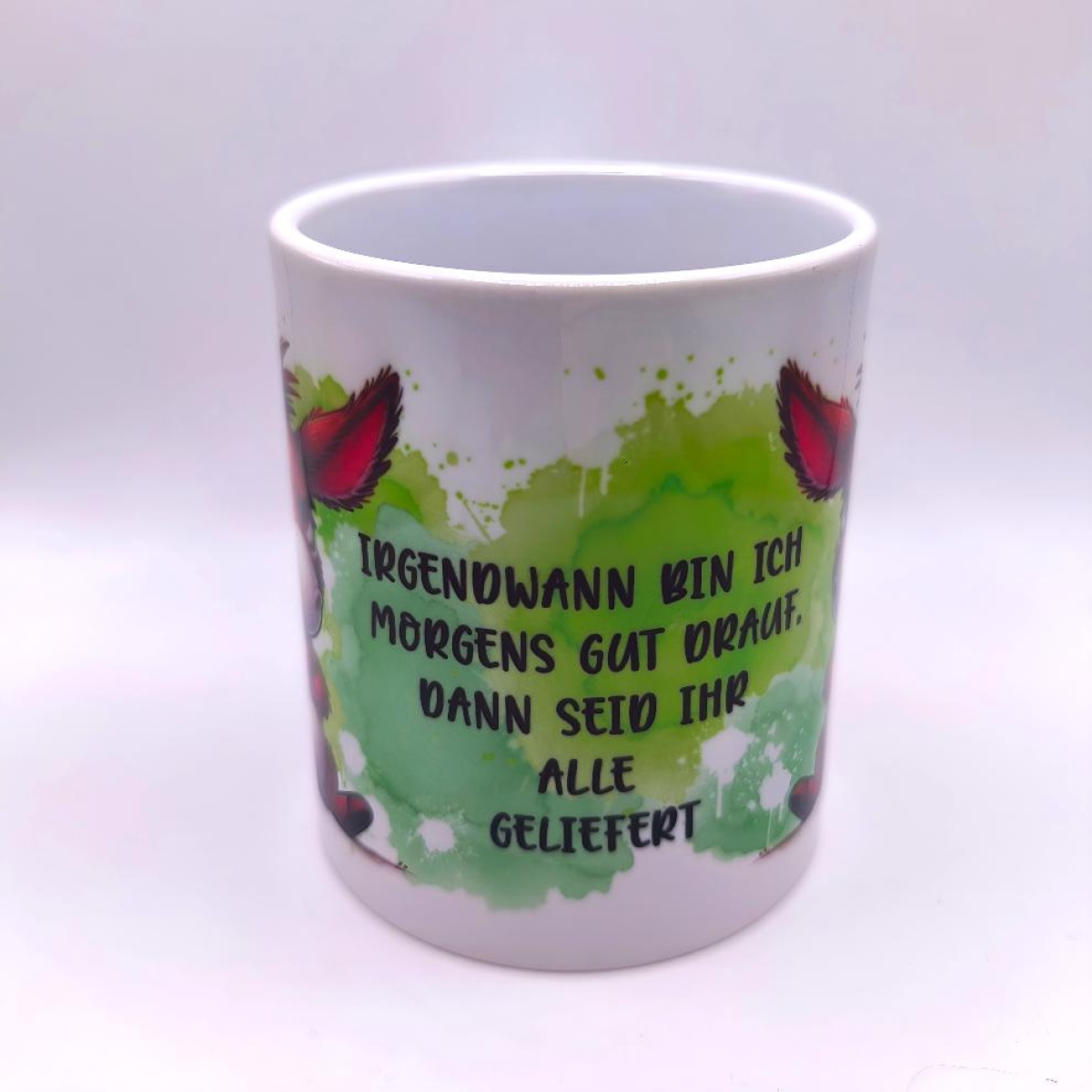 Preview: Tasse Esel am Morgen
